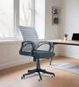 Hoise Breathable Mesh Ergonomic Chair In Grey Colour